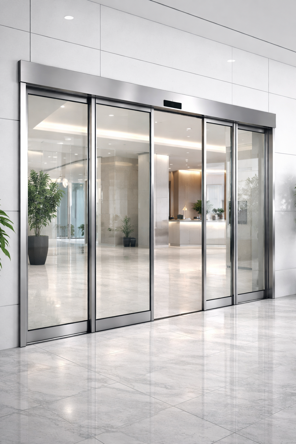 Automatic-Glass-Sliding-door