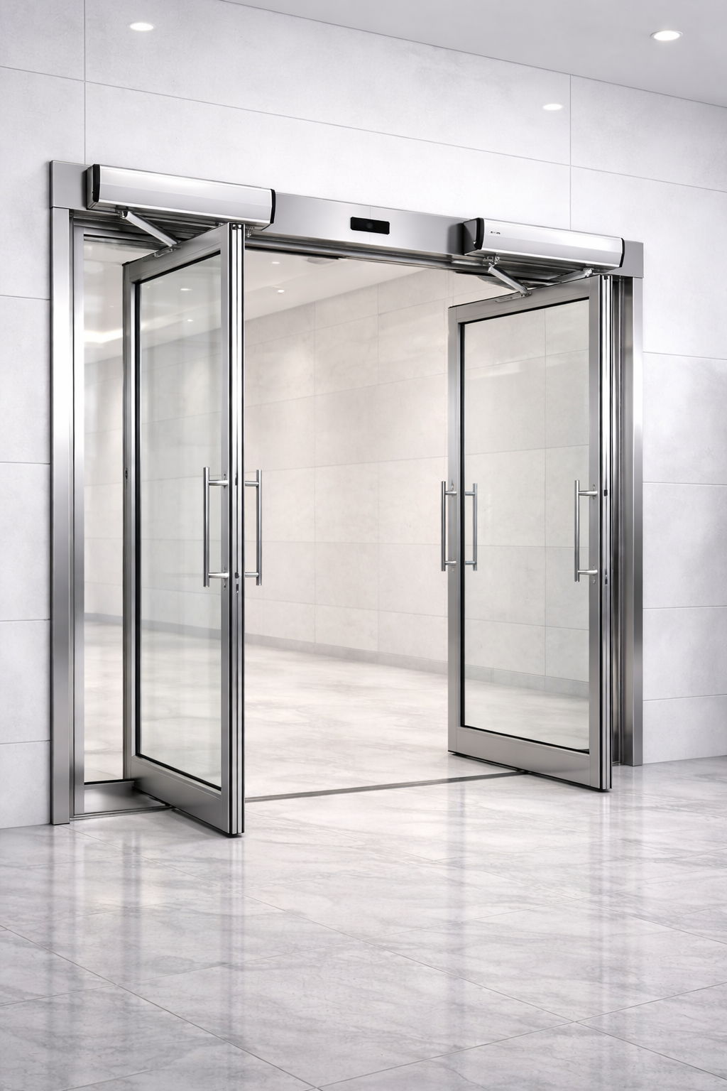 Automatic Glass Swing-Door