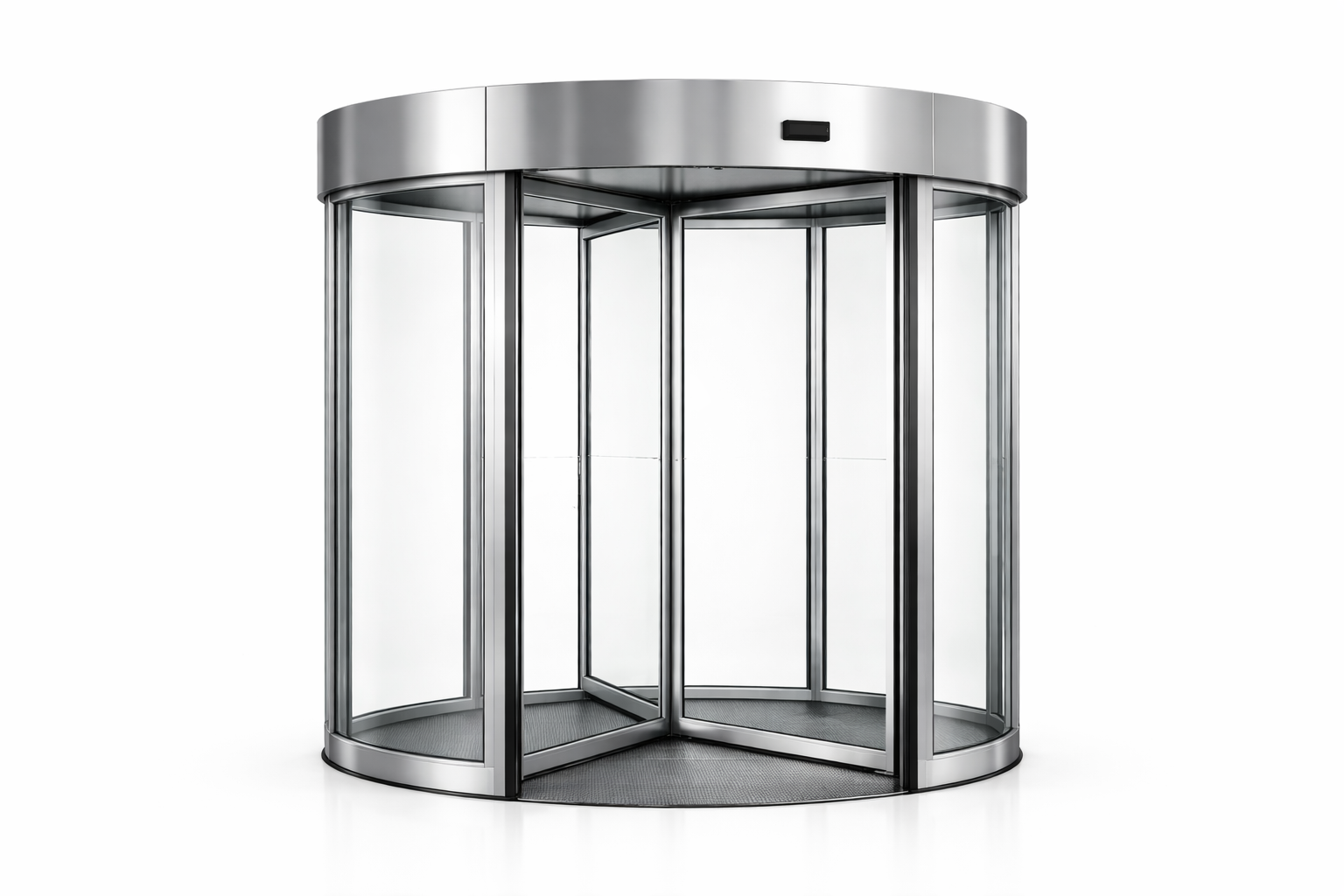 Automatic Revolving Glass Door